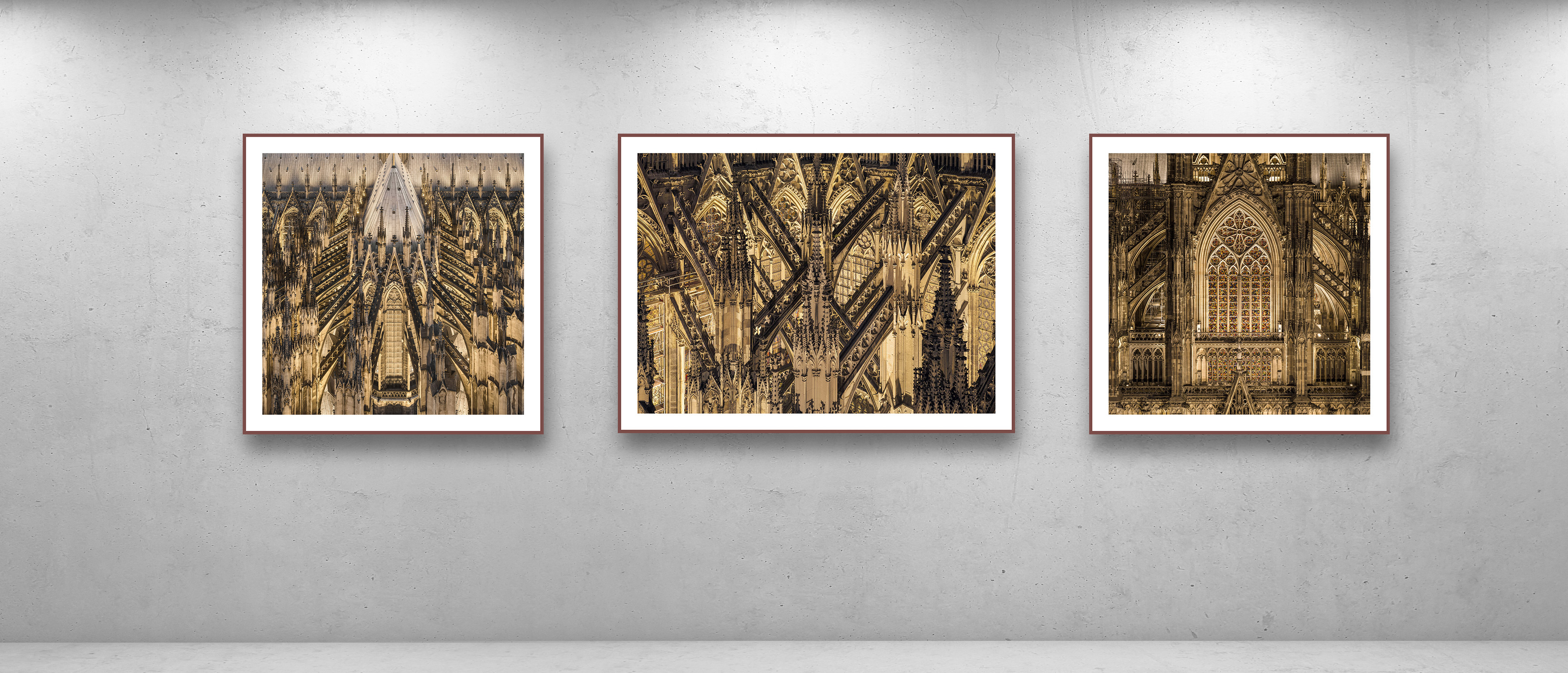 Triptychon-Kunstwerk